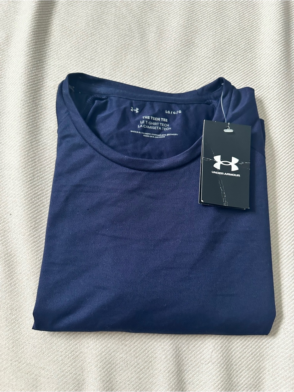 Under Armour Men’s Navy Blue Tech Short Sleeve Tee